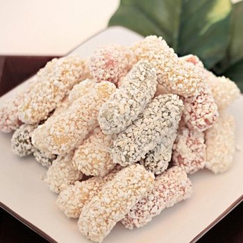 초례청 유과 3kg 찹쌀유과 유밀과 수제한과 할머니간식 할아버지간식 버스간식 고급디저트 부모님 추석선물