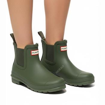 헌터 Reorder Original Chelsea - Olive Leaf (WFS2078RMA OVL) (오리지날 첼시 레인부츠)