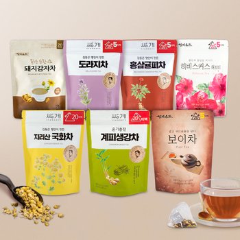 [쌍계명차]1日1茶 데일리 티 모음전 7종 택2