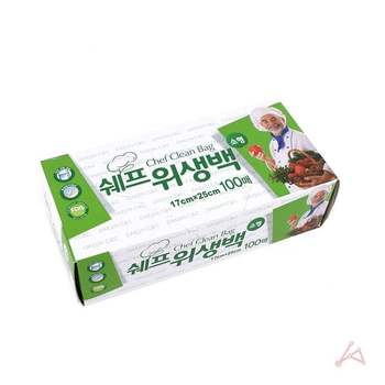 CH 쉐프 위생백(17x25) 소형 100매