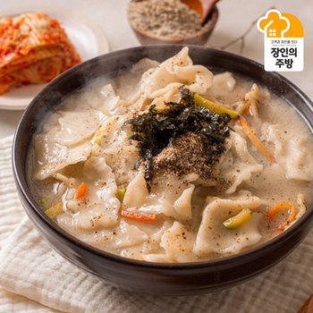 [서울망원시장]손경신장인 들깨수제비/칼국수 선택 3인분세트