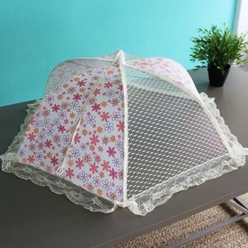 접이식 원터치 밥상덮개 다용도 음식보 덮개 랜덤 색상 밥상보