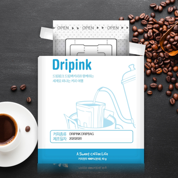 드립핑크 하노이트림 10g x 15봉 드립백커피 신선한