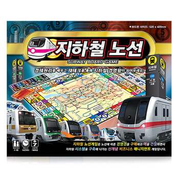 JMds 바니랜드 보드게임 지하철 노선 게임 20700 테이블 장난감 완구