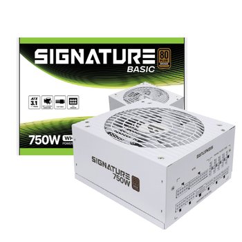 AONE 시그니처 750W 80PLUS 브론즈 풀모듈러 베이직 ATX3.1 파워 화이트