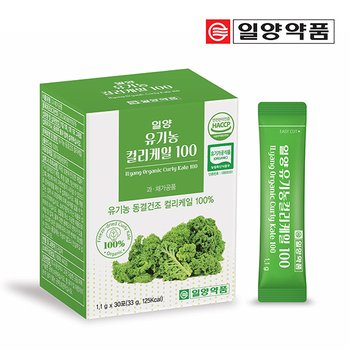 일양약품 유기농 동결건조 컬리 케일 가루 분말 100 90포 3개월