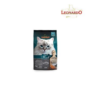 레오나르도 고양이사료 피쉬 7.5kg + 물티슈