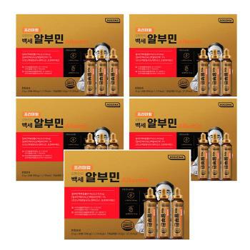 로지나 프리미엄 오한진의 백세 알부민 33g 30개입 5박스 FWS (S49298593)