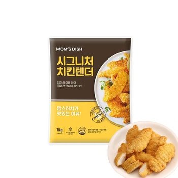 맘스터치 시그니처 치킨텐더(순살) 1kgX2개 (46613516)
