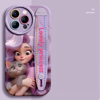 [보리심] 아이폰 전기종1 프로맥스 promax 케이스 소녀와캣 (S23646795)