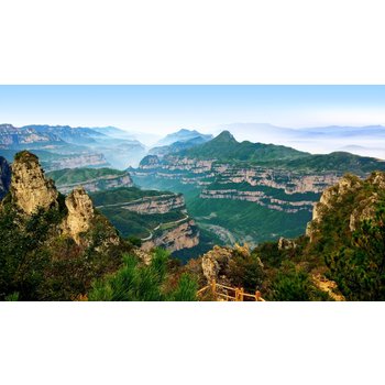 정주/태항산 4일▲산위호텔1박▲ 통천협 석판암야경투어 태항대협곡 운봉화랑전동카 천계산 왕망령 영화마을 푸드트럭