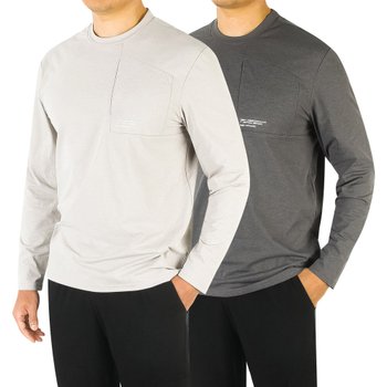 봄 버팔로 모션 라운드 티셔츠 남성 맨투맨 등산복 작업복 TSBFL-109