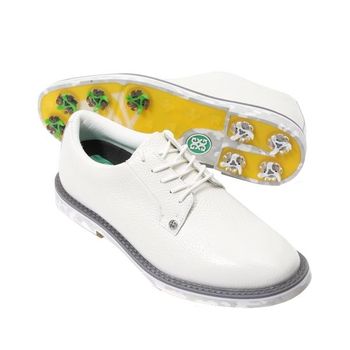 G/FORE GALLIVANTER G/LOCK PEBBLE LEATHER CAMO GOLF SHOE (GMF000055-SNOW) (남성 갤리밴터 페