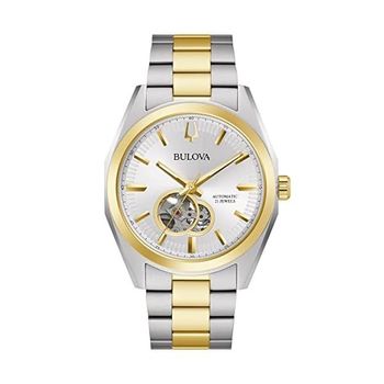 [해외] 독일 부로바 남자 시계 Bulova 98A284 Mens 아날로그 Automatic 워치 스테인리스스틸 스트랩 2 C