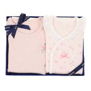 (압소바,출산,백일,아기옷)미미바디슈트+솔솔모달배냇저고리세트(A25-70684)..[35564566]