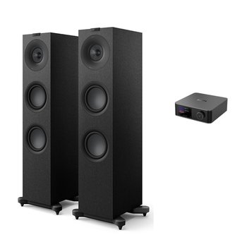 WiiM(윔) Amp Ultra + KEF Q7 Meta 올인원 스트리밍 하이파이 오디오