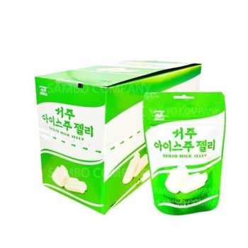 [JHQS5OKJ_52EF]심플 아이스주 젤리 데일리 1곽(8개입) 6AG
