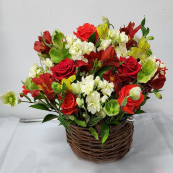 이지플라워 꽃바구니 사랑으로 생일 기념일 고백 축하 선물 꽃배달
