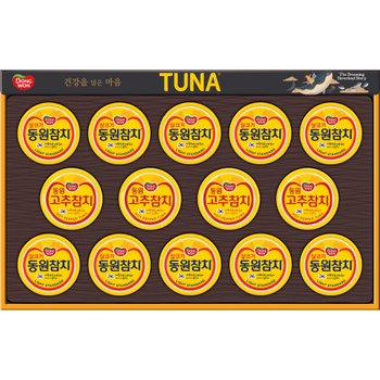 동원참치 T14호 5세트 + 쇼핑백