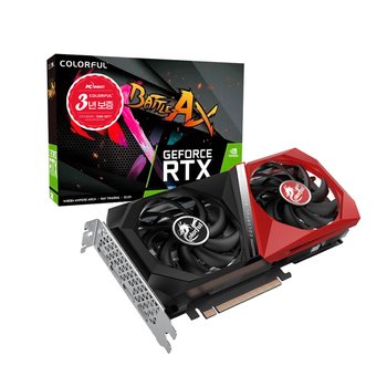 컬러풀 지포스 RTX 3050 토마호크 DUO V2 D6 8GB 그래픽카드 피씨디렉트