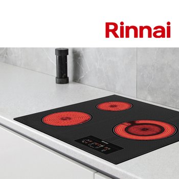 린나이 3구 하이라이트 라디언트 전기렌지 인덕션 쿡탑 레인지 블랙(33)