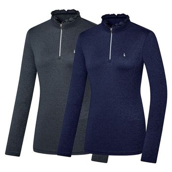 BTR 비티알 여성 봄 베이직 러플카라 티셔츠 하이런W 여  BTT0437W_P325188538