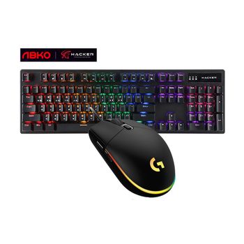 HACKER K560 청축 + 로지텍 G102IC 기계식 유선세트