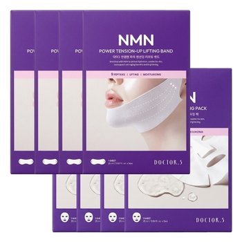 닥터3 엔엠엔 타이트닝 리프팅 팩 5매X4박스 + 파워 텐션업 리프팅 밴드 5매X4박스