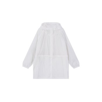 버커루 여성 나일론 시스루 롱야상 점퍼 B252JP502P