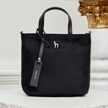 [신세계백화점][선물추천][SAVER] 블랙 나일론 퍼피 로고 나일론 스몰 토트 숄더백 S HIBA<b>75940</b>BK