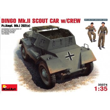 BE35074 1/35 Dingo Mk II ( Pz.Kpfw.Mk 1 202(e) w/crew)
