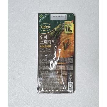 CJ 비비고 연어스테이크 60g 허브페퍼 (S48198555)