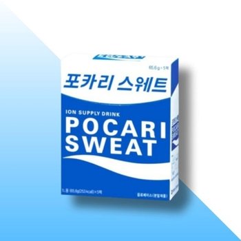 [리미드] 포카리 스웨트 맛있는 이온 운동 음료 가루 분말 5팩