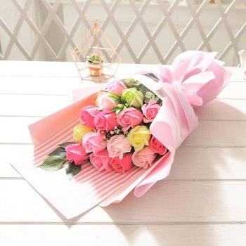 러블리로즈부케 핑크 로즈데이 성년의날 부부의날_(2667559)