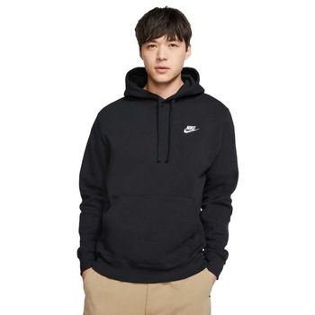 [해외] 나이키 남녀공용 후디 후드티 풀오버 NSW 클럽 후디 후드티 PO BB BV2654 블랙 화이트 2045612