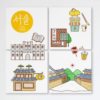 아트박스/꾸밈 cf461-멀티액자_서울삼청동