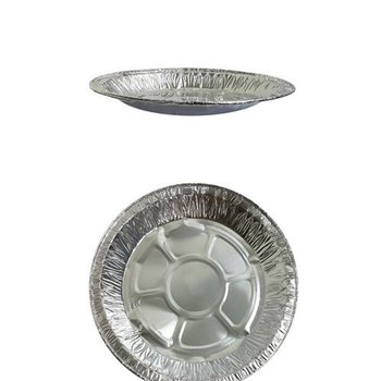 알루미늄 일회용 호일 은박접시 18cm 50개-W8E3DBE