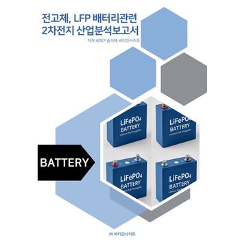 전고체, LFP 배터리관련 2차전지 산업분석보고서
