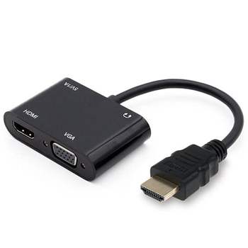 HDMI 컨버터 HDMI to HDMI VGA 화면복제 미러링 동시 FHD RGB DSUB