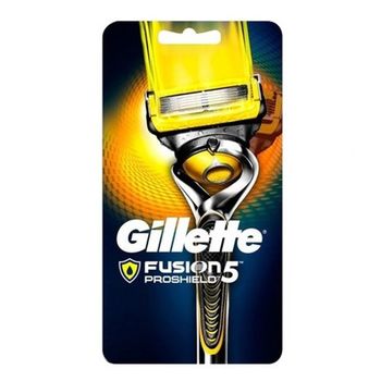 질레트 남성 퓨전 프로쉴드 옐로 면도기 1개 면도기 남성용면도기 파워면도기