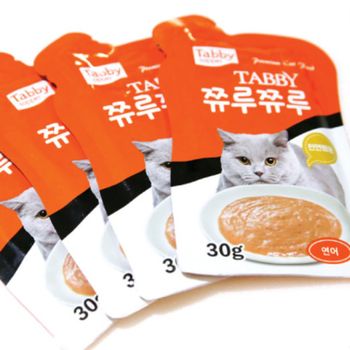 고양이 ONLY2720 간식 조공 쮸루쮸루 연어30gX12개 음수량 증가