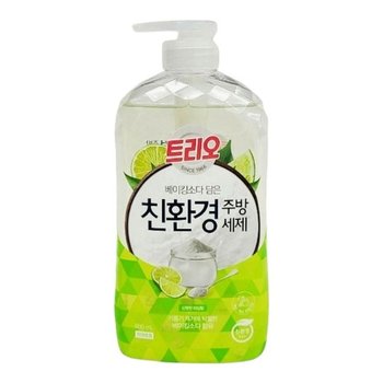 베이킹소다 성분 위생적인 트리오 주방세제 라임향 설거지세제 1종주방세제 세탁세제 천연주방세