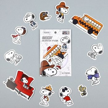 [VCMOS0YB]하양(MANY FACES OF 필통 SNOOPY)캐릭