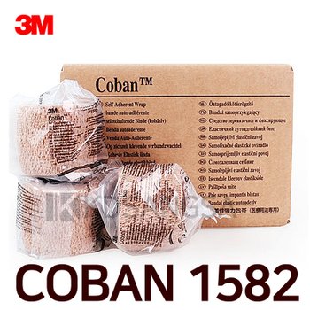 3M 3M 코반 1582 자가점착붕대 2인치 36롤 자가접착붕대