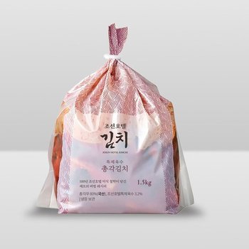 조선호텔 특제육수 총각김치 1.5kg X 2/ 총3kg
