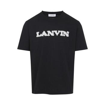 [해외] 25FW 랑방 반팔 티셔츠 RMTS0012J303H2510 Black