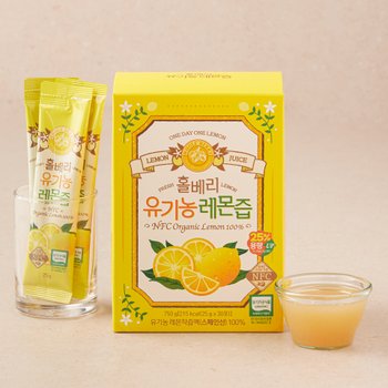 [홀베리] 유기농 레몬즙 25g*30포