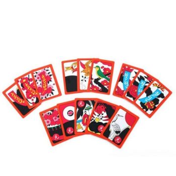 국산 플라스틱 가을꽃 고스톱 섯다 게임 화투 30개