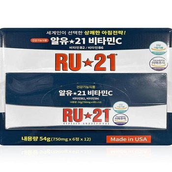 RU21 비타민C 6정 x 12박스 x2SET(SH)