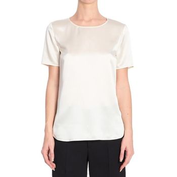 [해외] 막스 마라 디다 크루넥 새틴 탑 251111102860010133 001 TP935193498 129630149